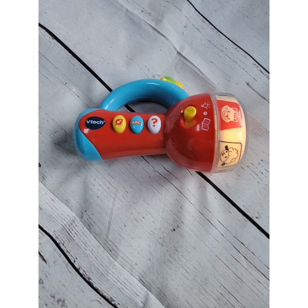 VTech Spin & Learn Color Flashlight tested And Works